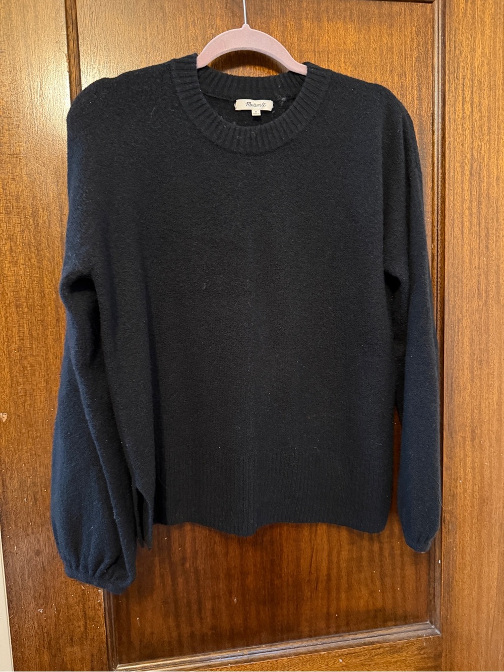 Madewell Black Crewneck Sweater for Men